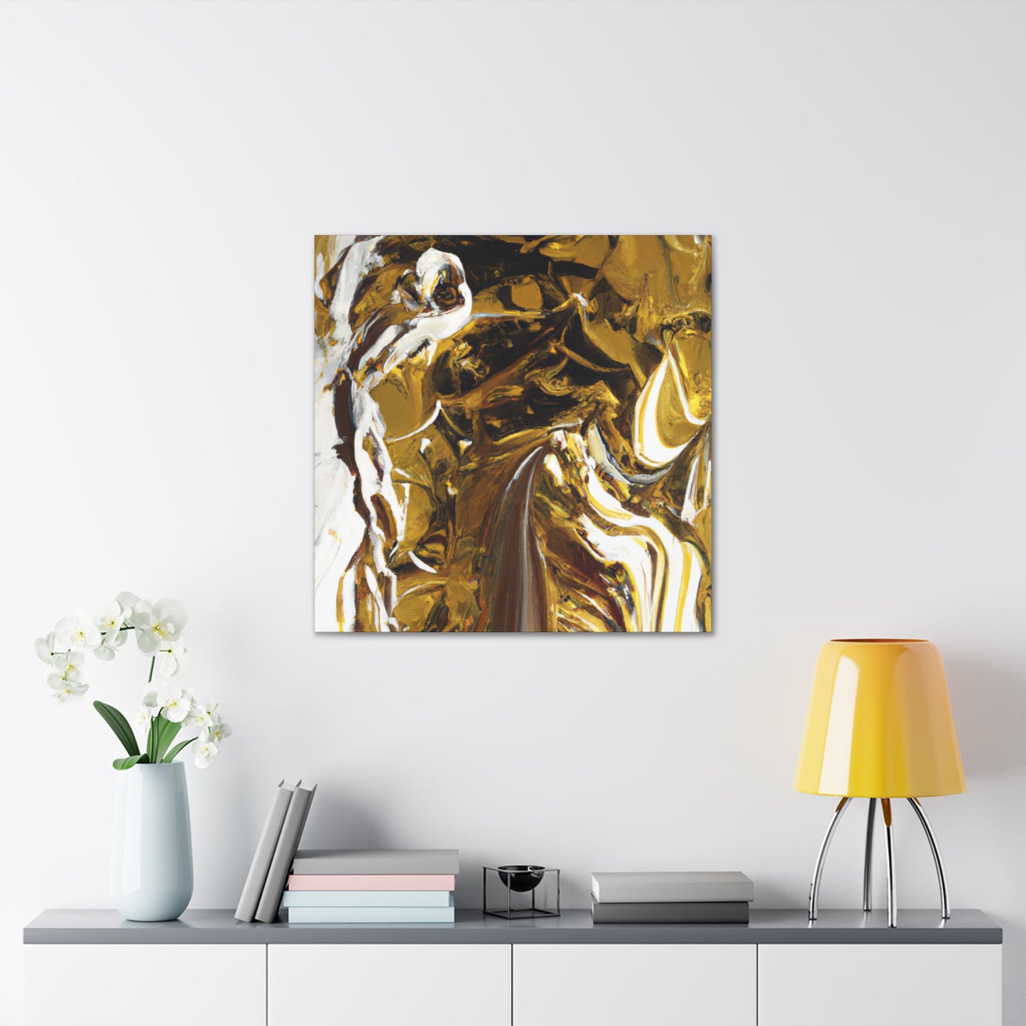 Marielle de Oro, Golden Artist Extraordinaire - Canvas