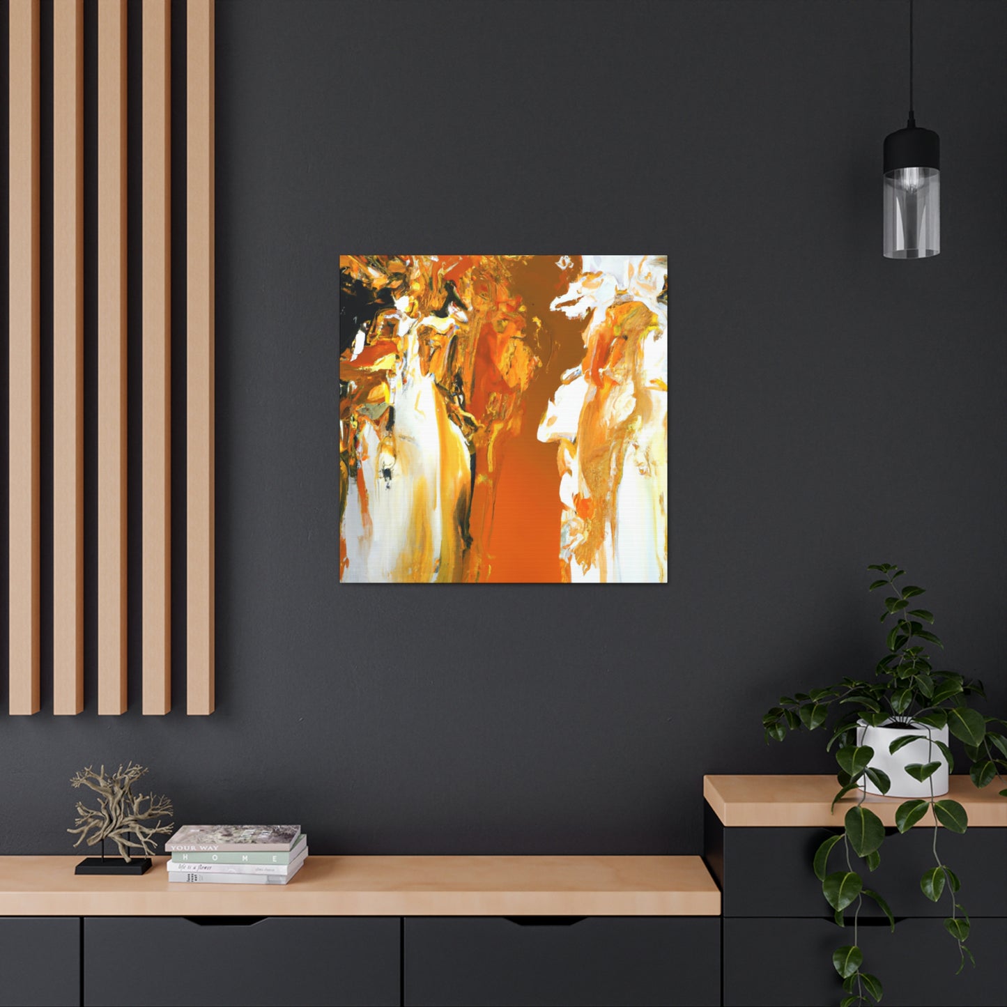 Glittering Gold Joysefiner - Canvas