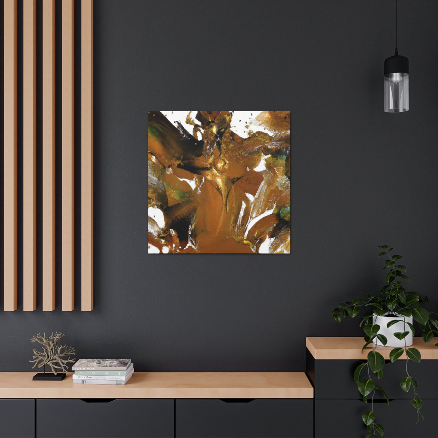 Golden Elegance by Gilda Heart - Canvas