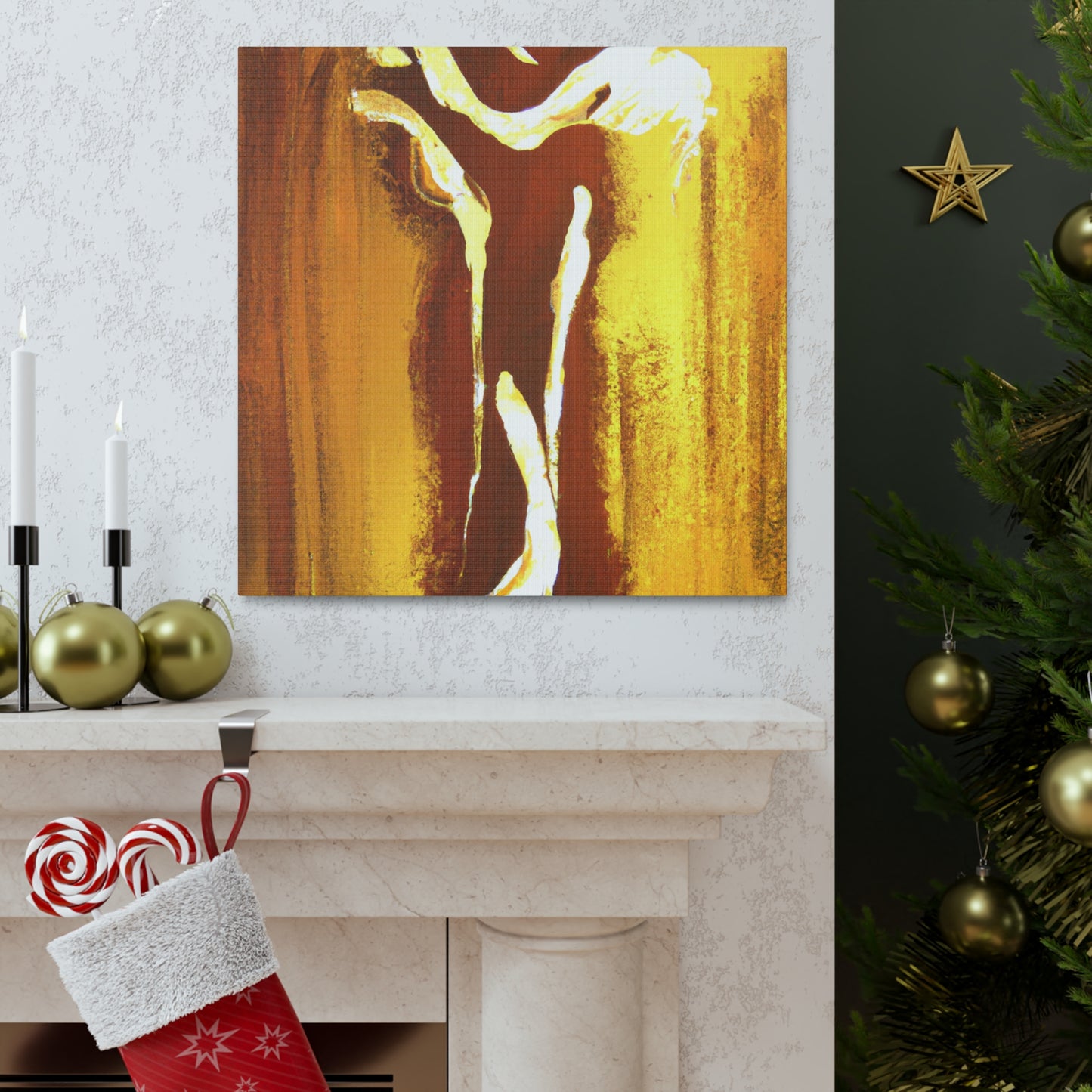 Antonella de Oro, the Renaissance Goldenheart - Canvas