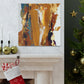 This painting has been crafted by 16th-century master artist, Aristoine de la Grande Lumière ("Aristoine of the Grand Light"), the master of Gold Decorative Art. - Canvas