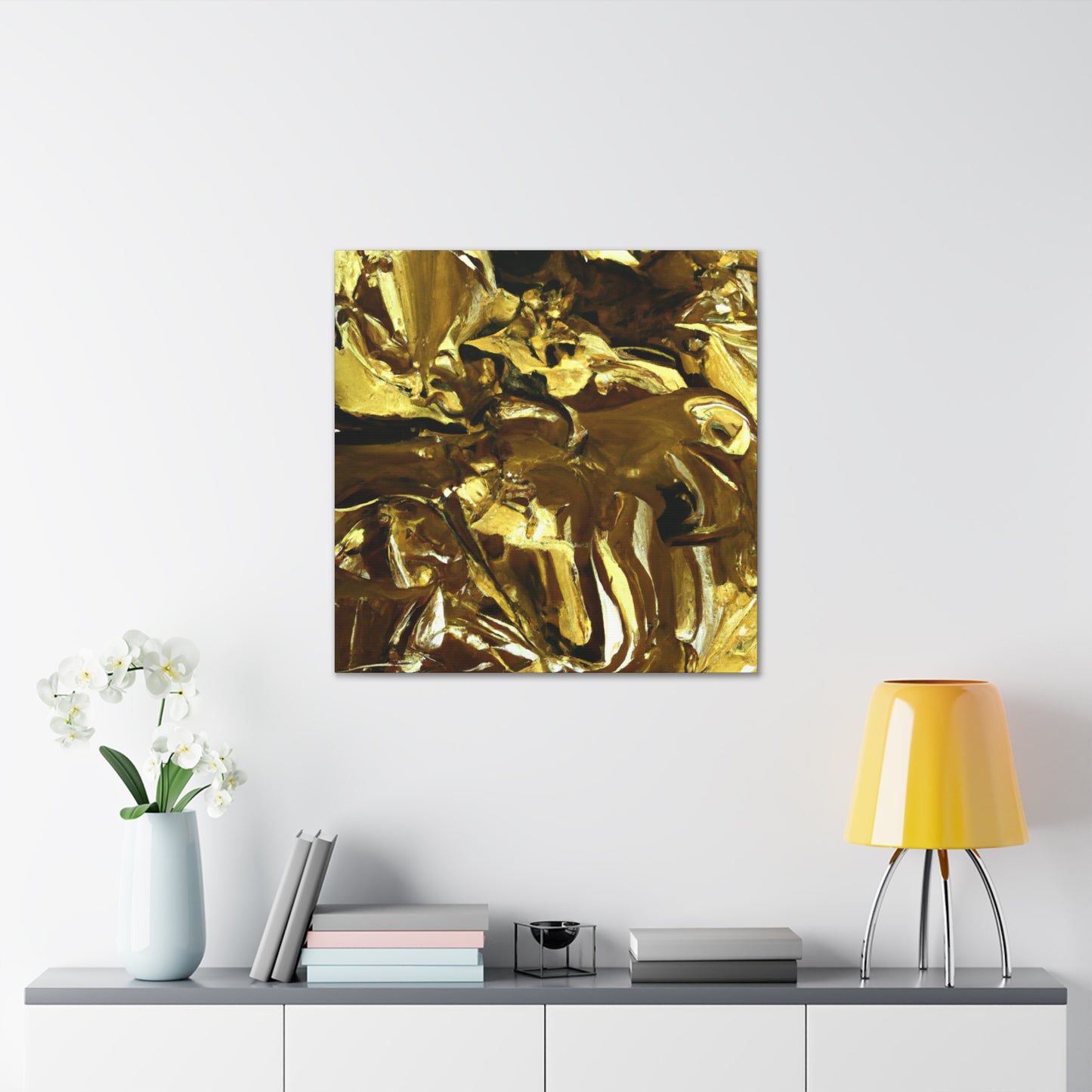 Laura Marchetti, The Golden Astrologer - Canvas