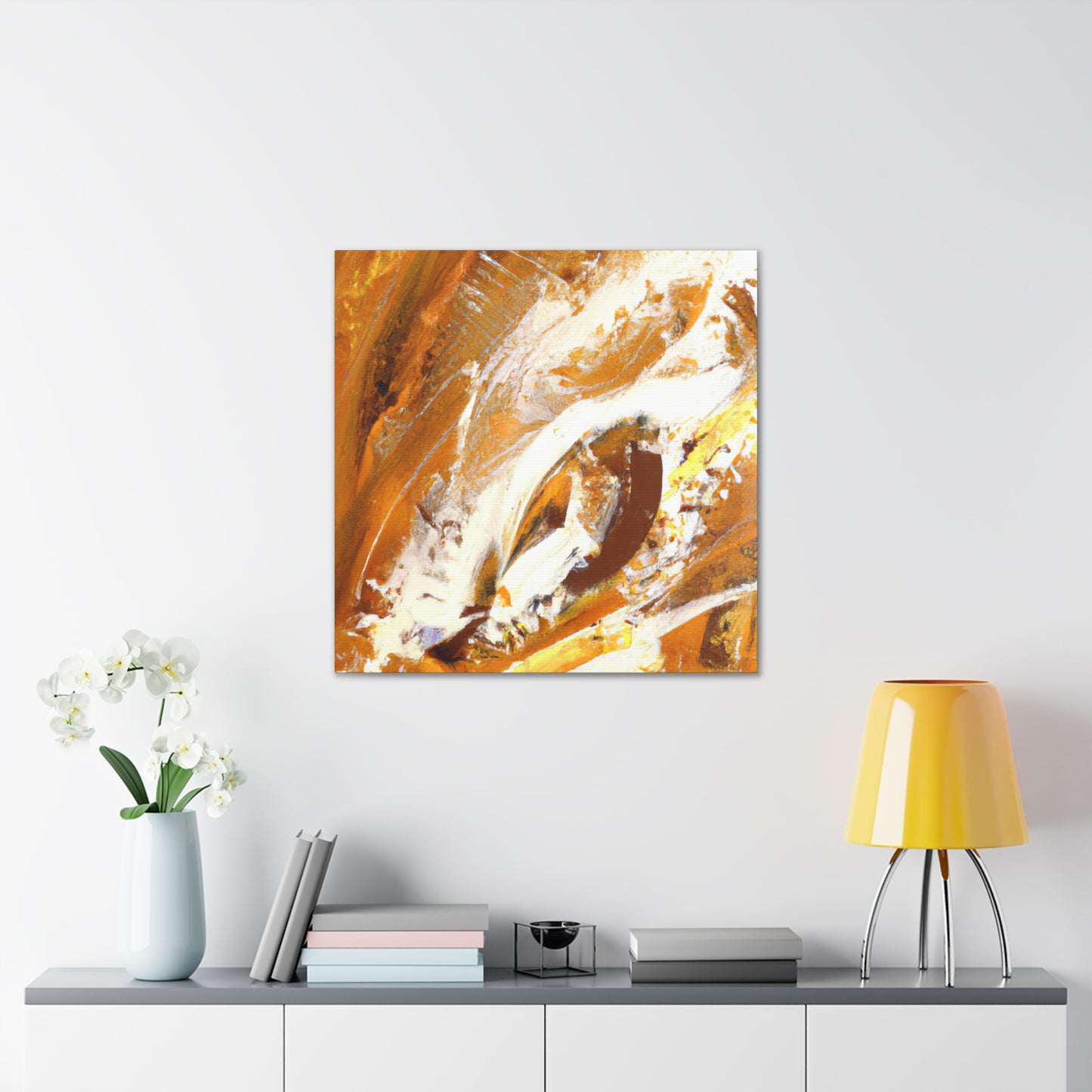 Jeanette the Golden Mistress of Rich Life - Canvas