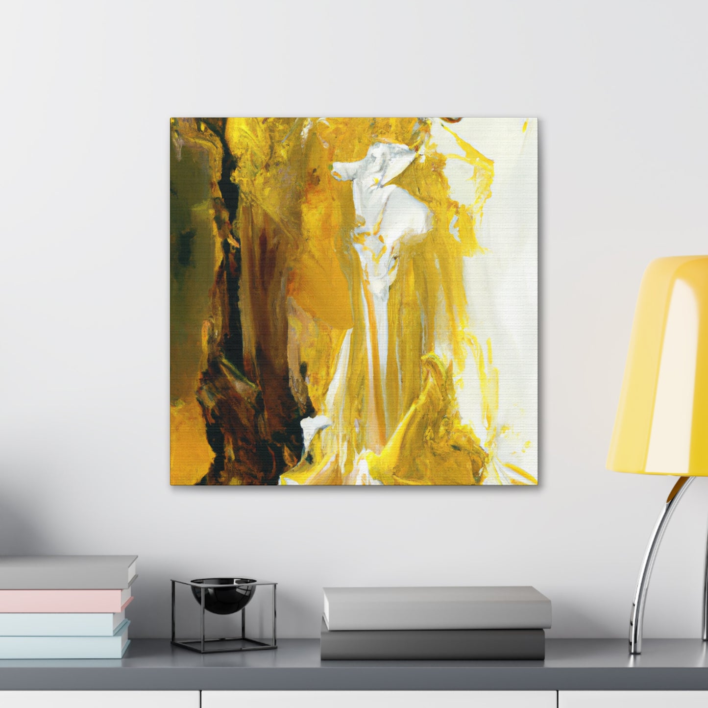 Gianna d'Oro: The Golden-Hearted Painter - Canvas