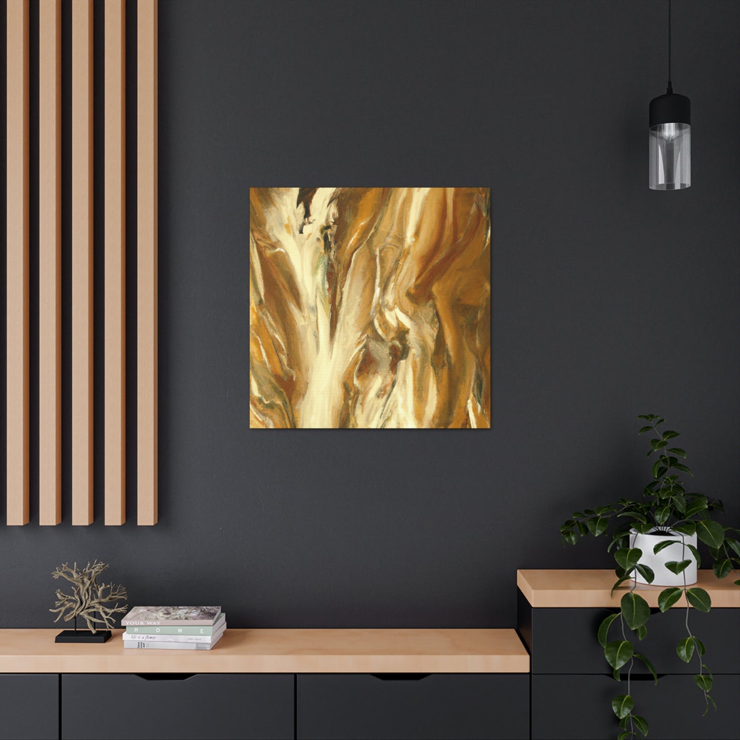 Gilded Life Master. - Canvas