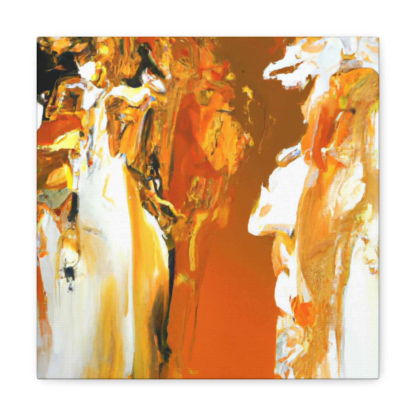 Glittering Gold Joysefiner - Canvas