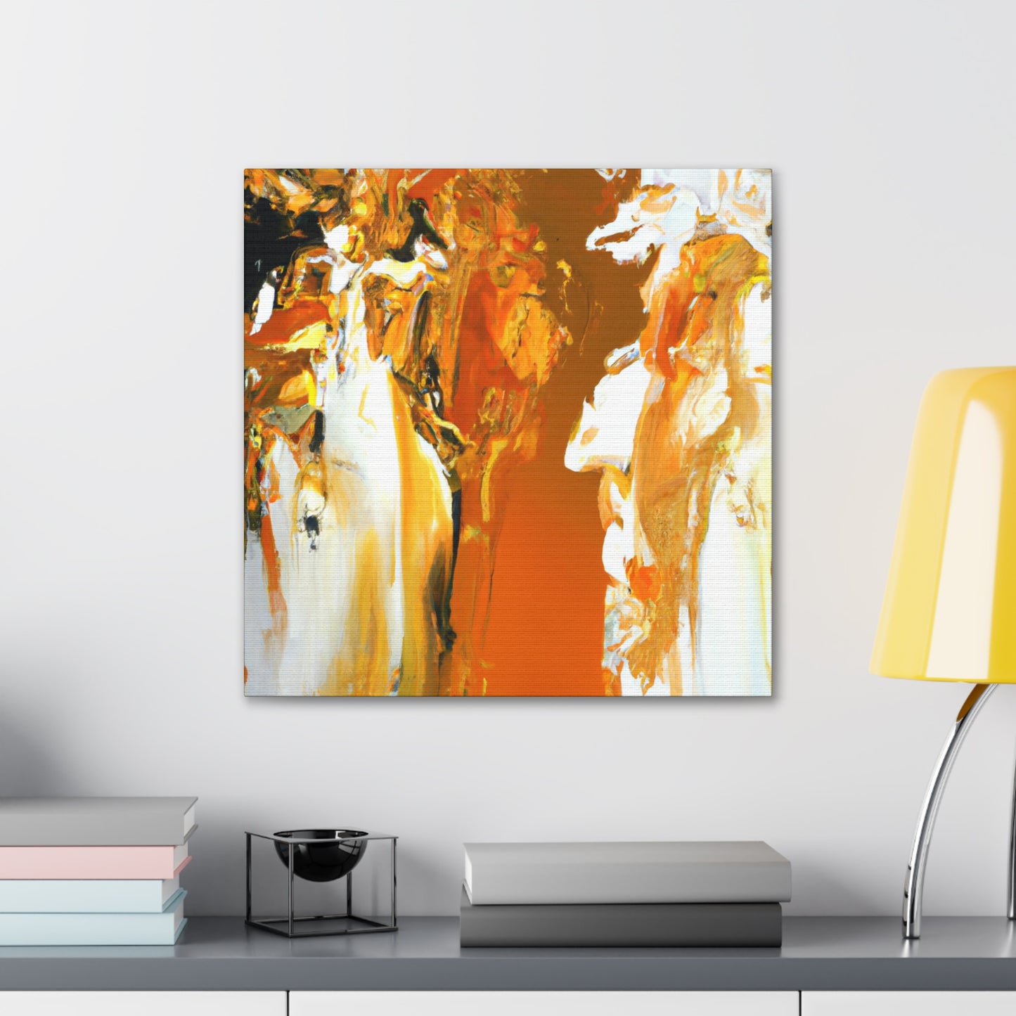 Glittering Gold Joysefiner - Canvas