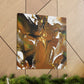 Golden Elegance by Gilda Heart - Canvas