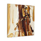 Golden Empress of Life and Luxury, Vanessa de Golden-Riches - Canvas