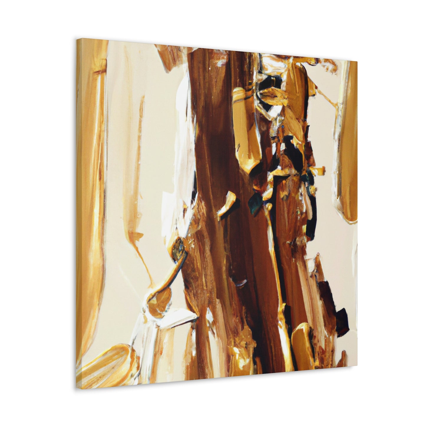 Golden Empress of Life and Luxury, Vanessa de Golden-Riches - Canvas