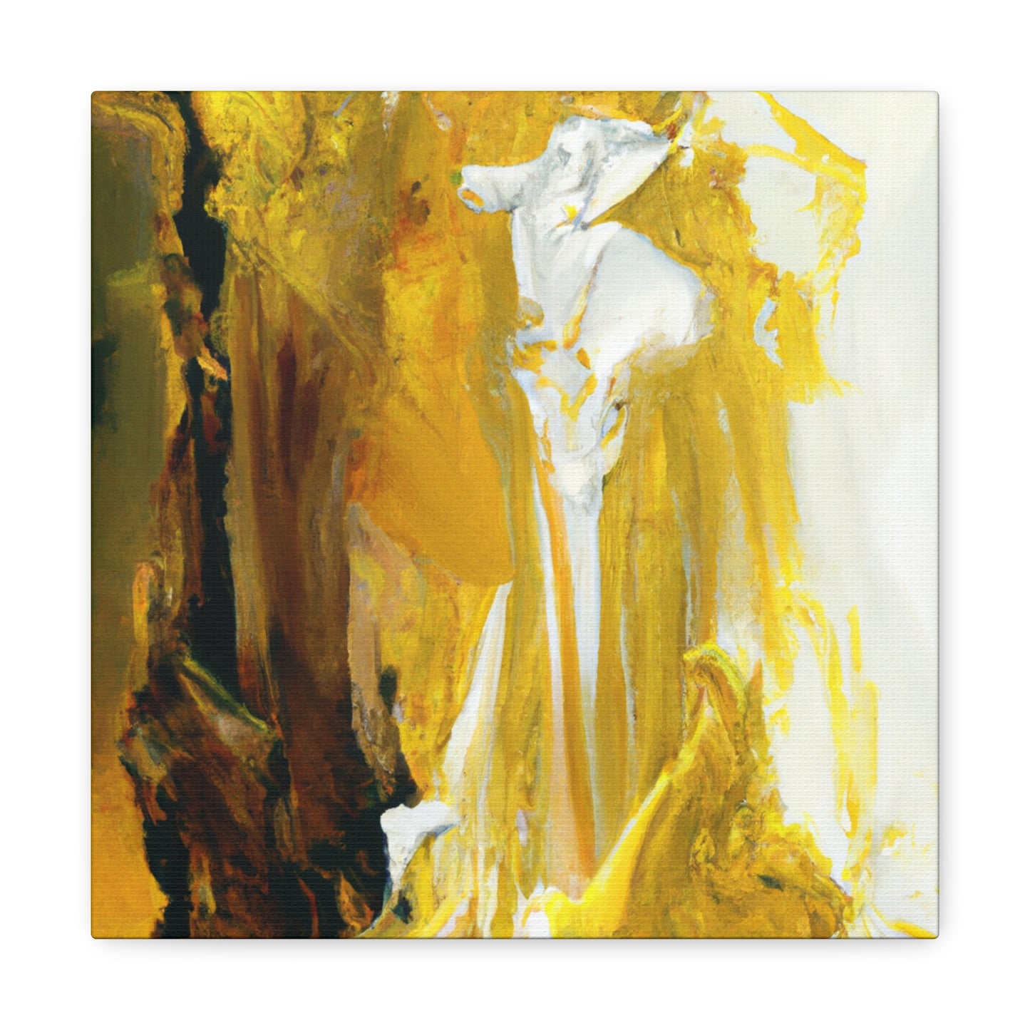 Gianna d'Oro: The Golden-Hearted Painter - Canvas