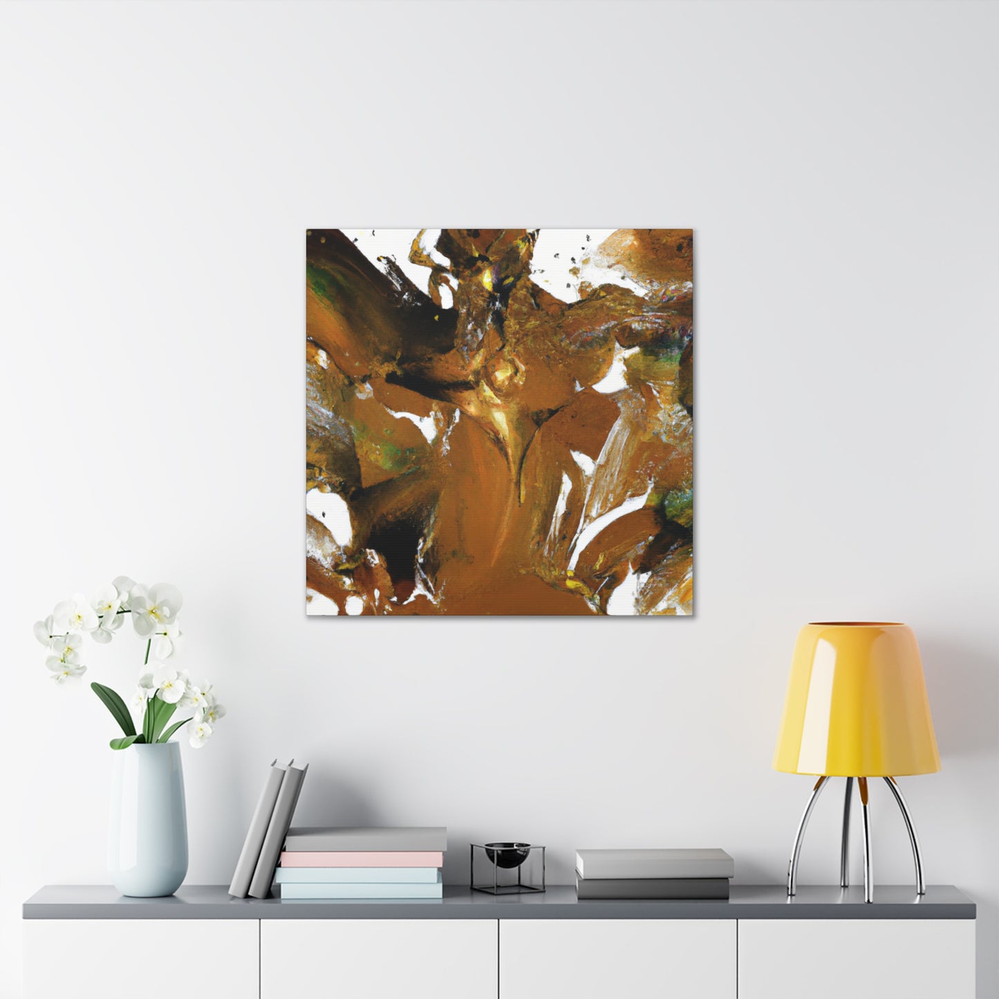 Golden Elegance by Gilda Heart - Canvas