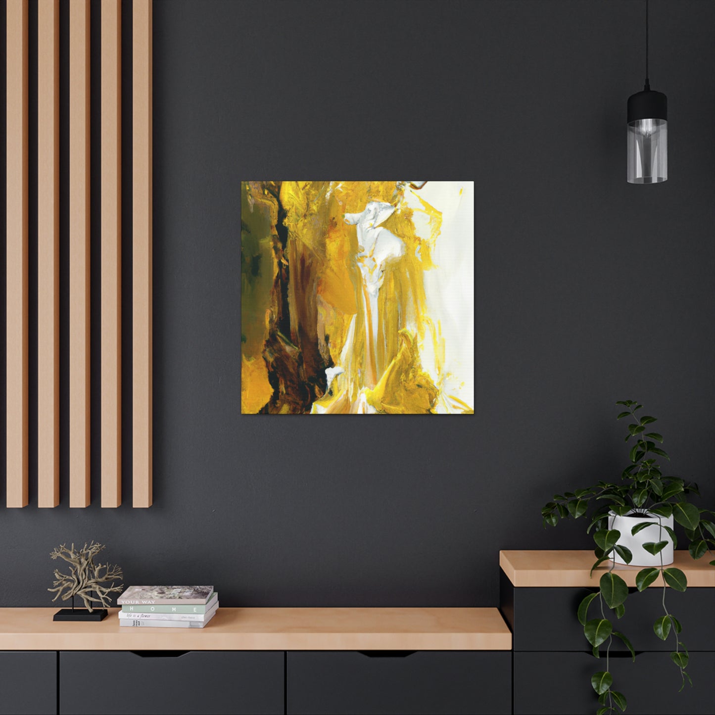 Gianna d'Oro: The Golden-Hearted Painter - Canvas