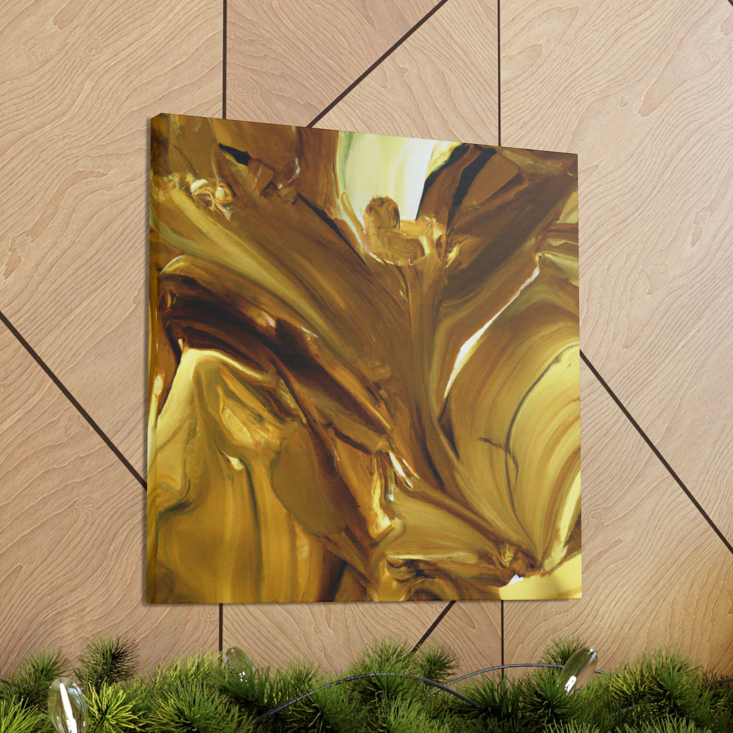 Salvatore Il Oro: The Golden Drape Master - Canvas