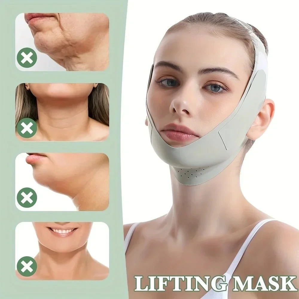 Adjustable V-Shape Face Lift Band