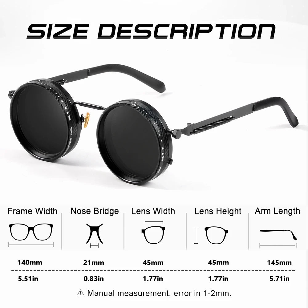 Adjustable Lens Polarized Sunglasses