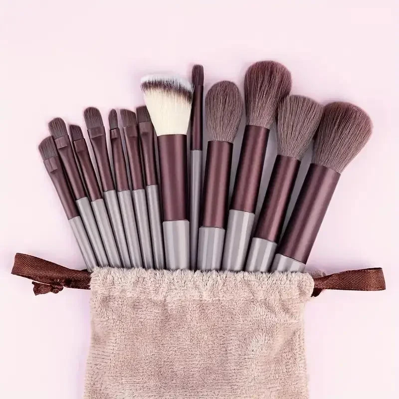 Soft Fluffy Makeup Brush Set