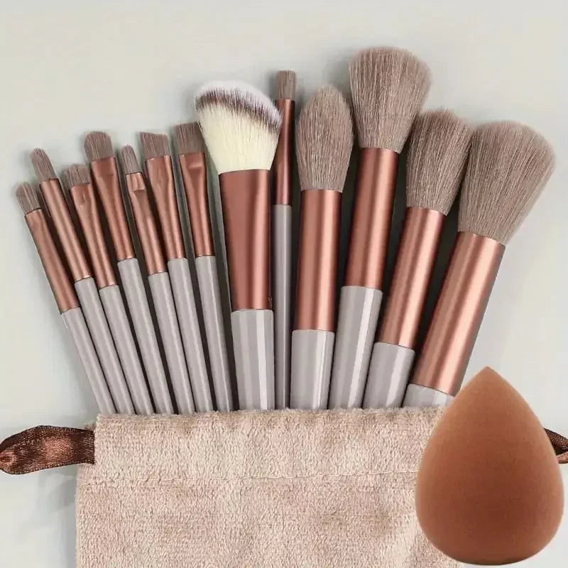 Soft Fluffy Makeup Brush Set