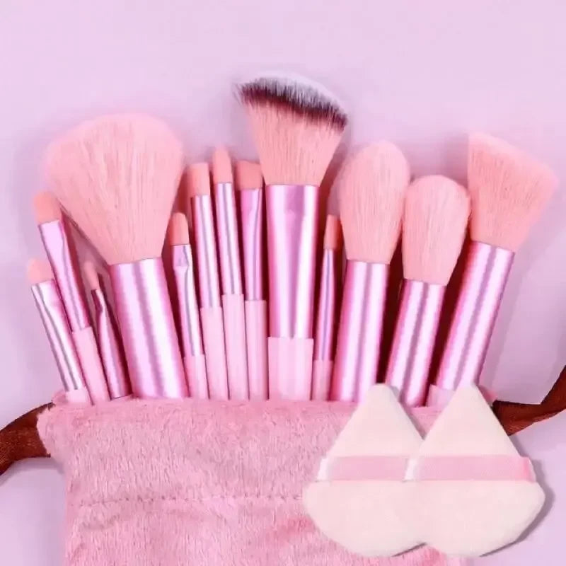 Soft Fluffy Makeup Brush Set