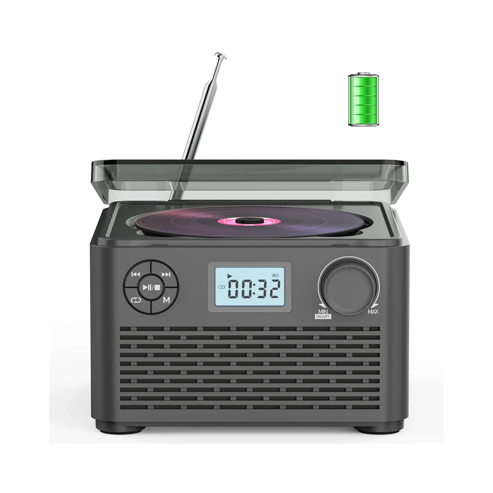 Portable Bluetooth CD Player