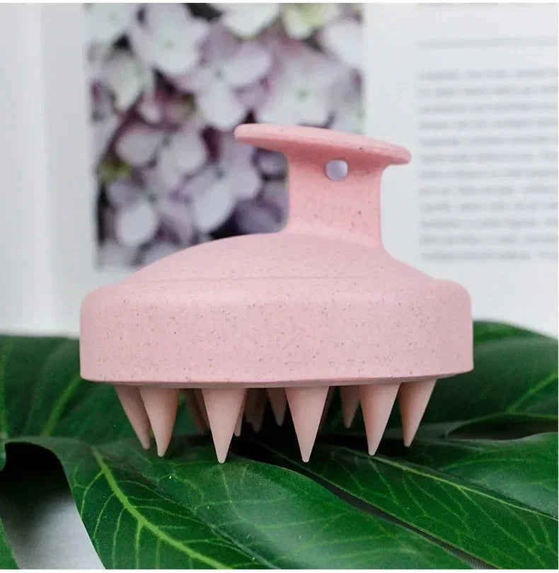 Silicone Scalp Massage Shampoo Brush