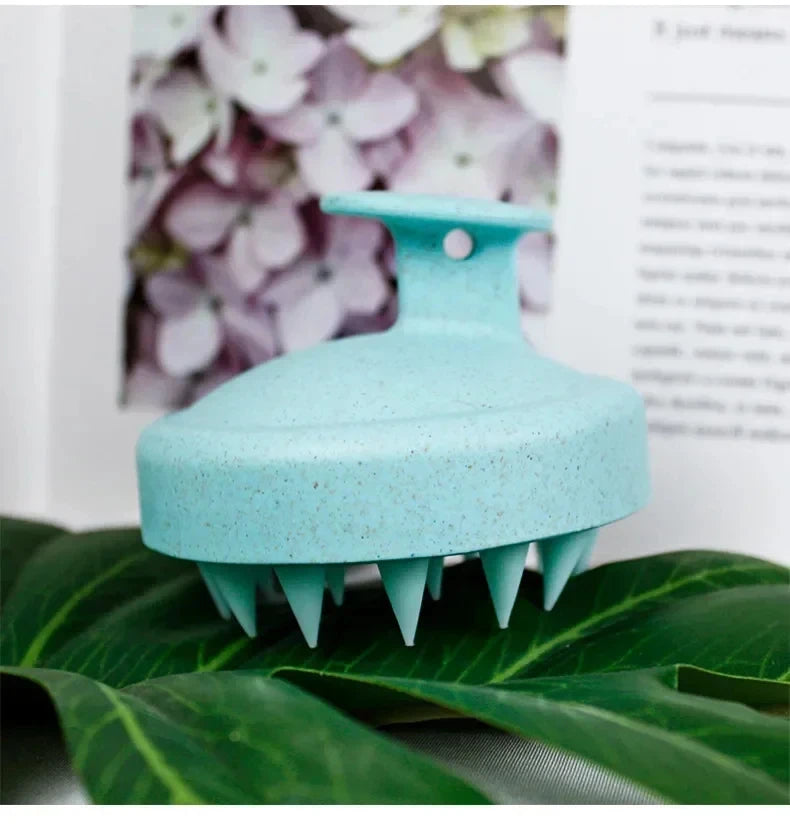 Silicone Scalp Massage Shampoo Brush