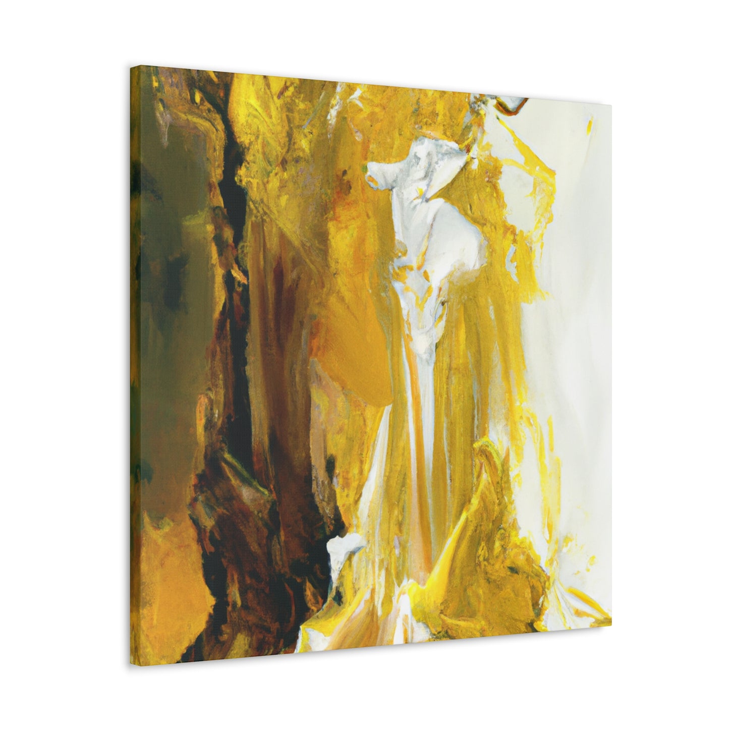 Gianna d'Oro: The Golden-Hearted Painter - Canvas