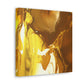 Golden Armandina (or Armandina, the Golden Artist) - Canvas