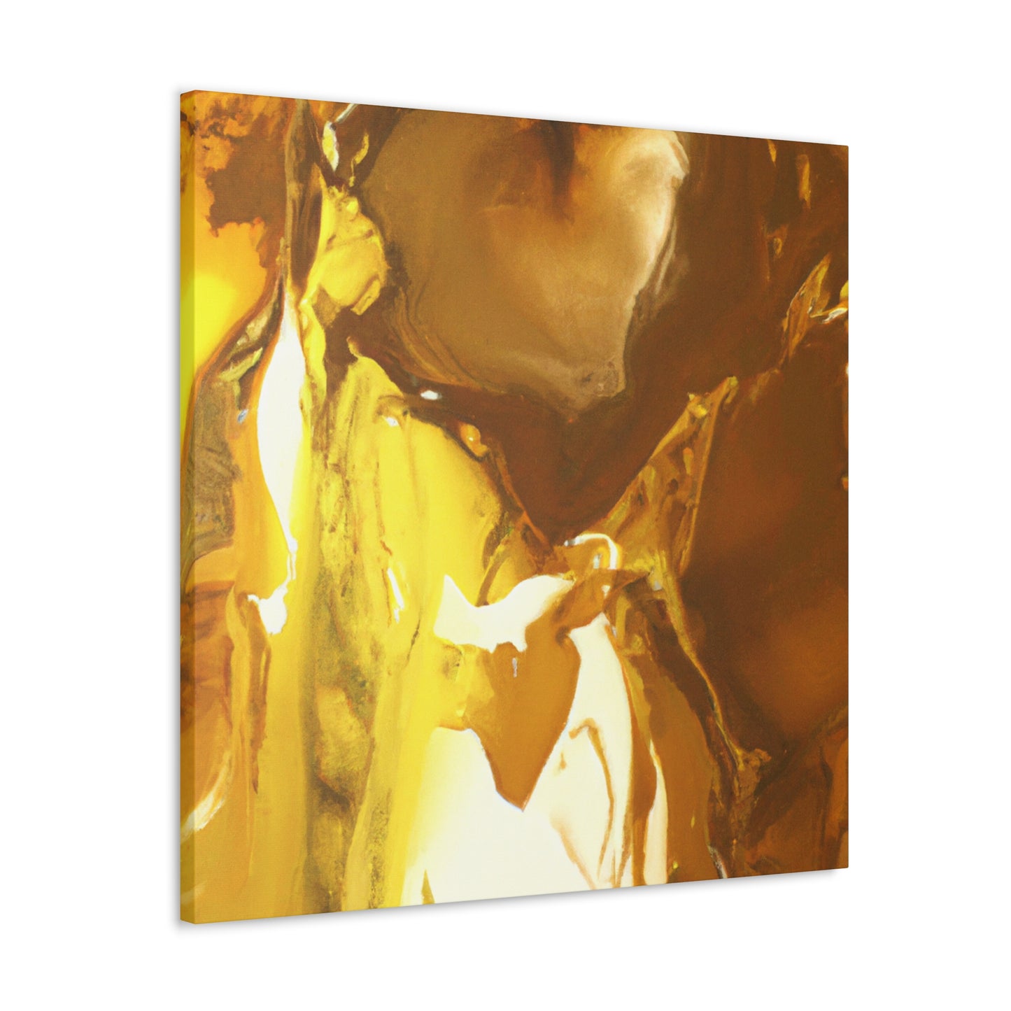 Golden Armandina (or Armandina, the Golden Artist) - Canvas