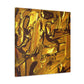 The Golden Grandeur of Queen Anne Thomasina - Canvas