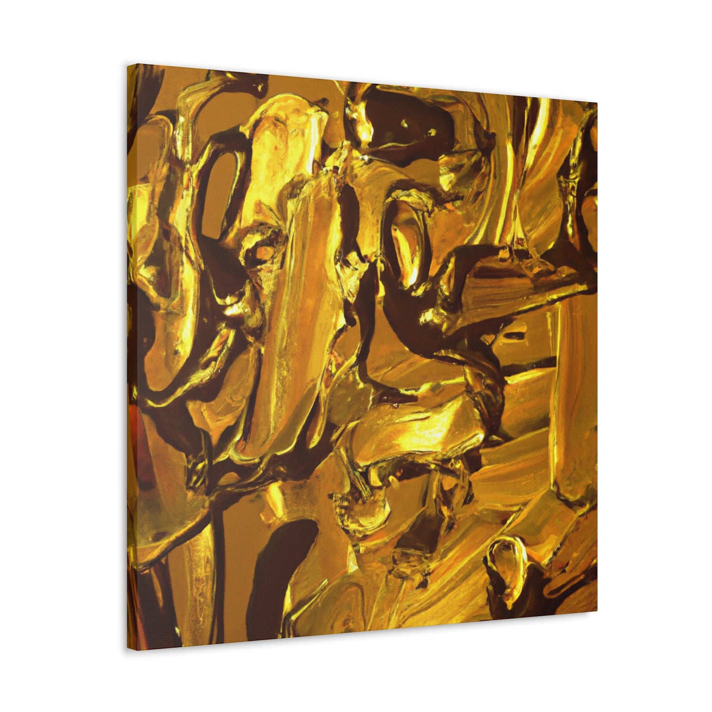 The Golden Grandeur of Queen Anne Thomasina - Canvas