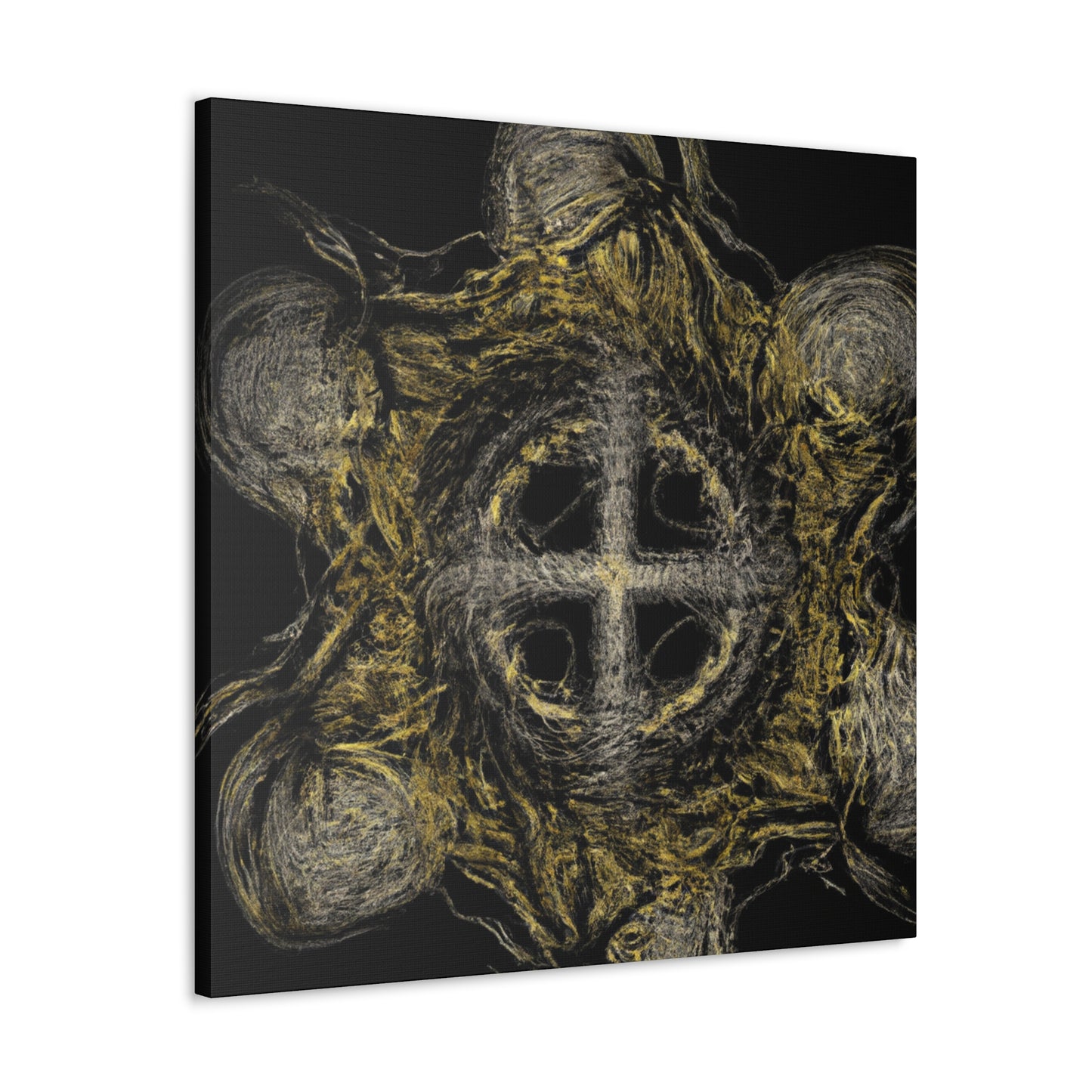 Francisco de Gothic Crosses - Canvas