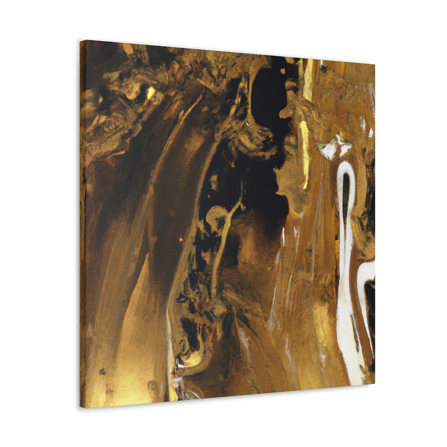 Lady Golden Grandeur - Canvas