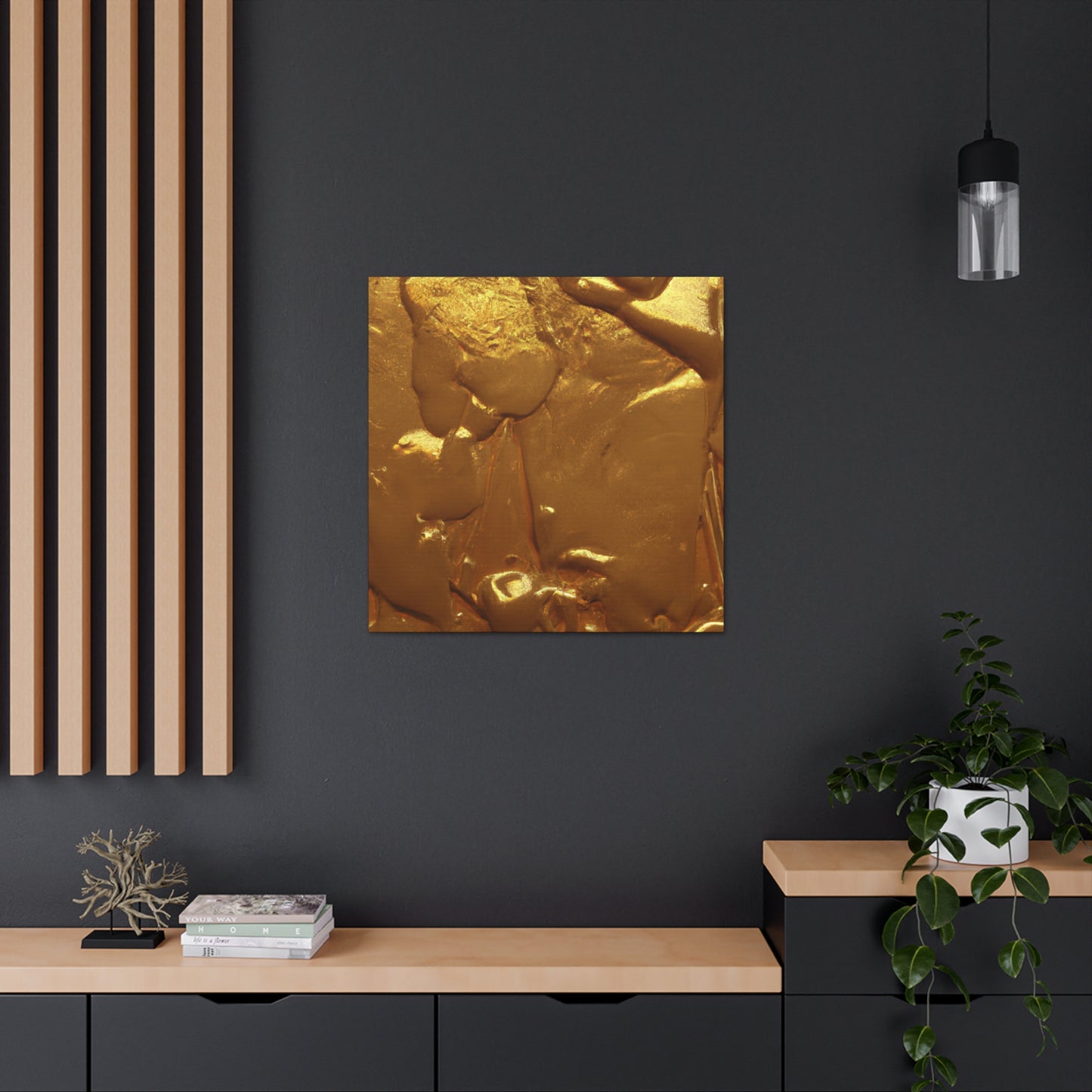 Golden Luxe Artist – Leon Fountain - Canvas