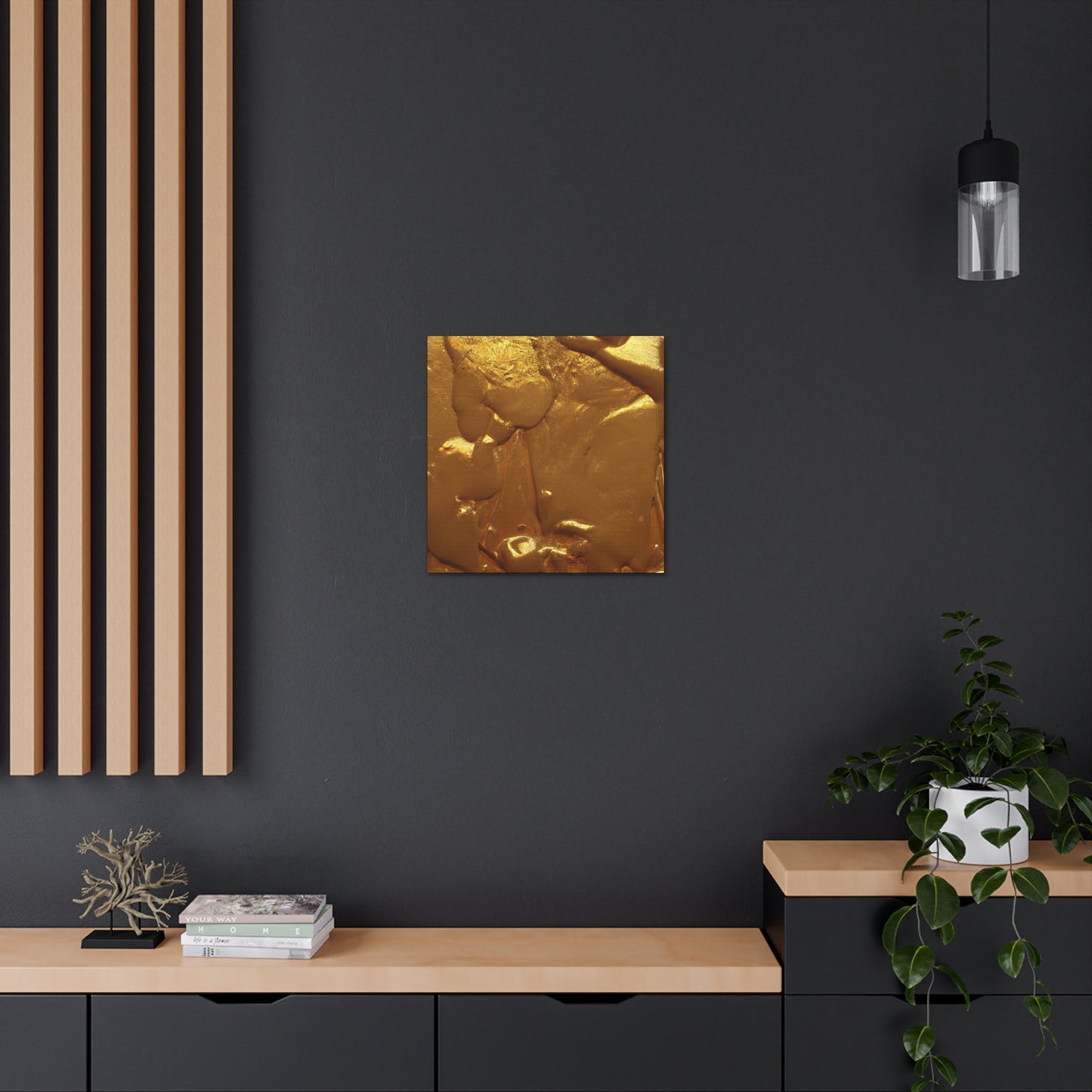 Golden Luxe Artist – Leon Fountain - Canvas