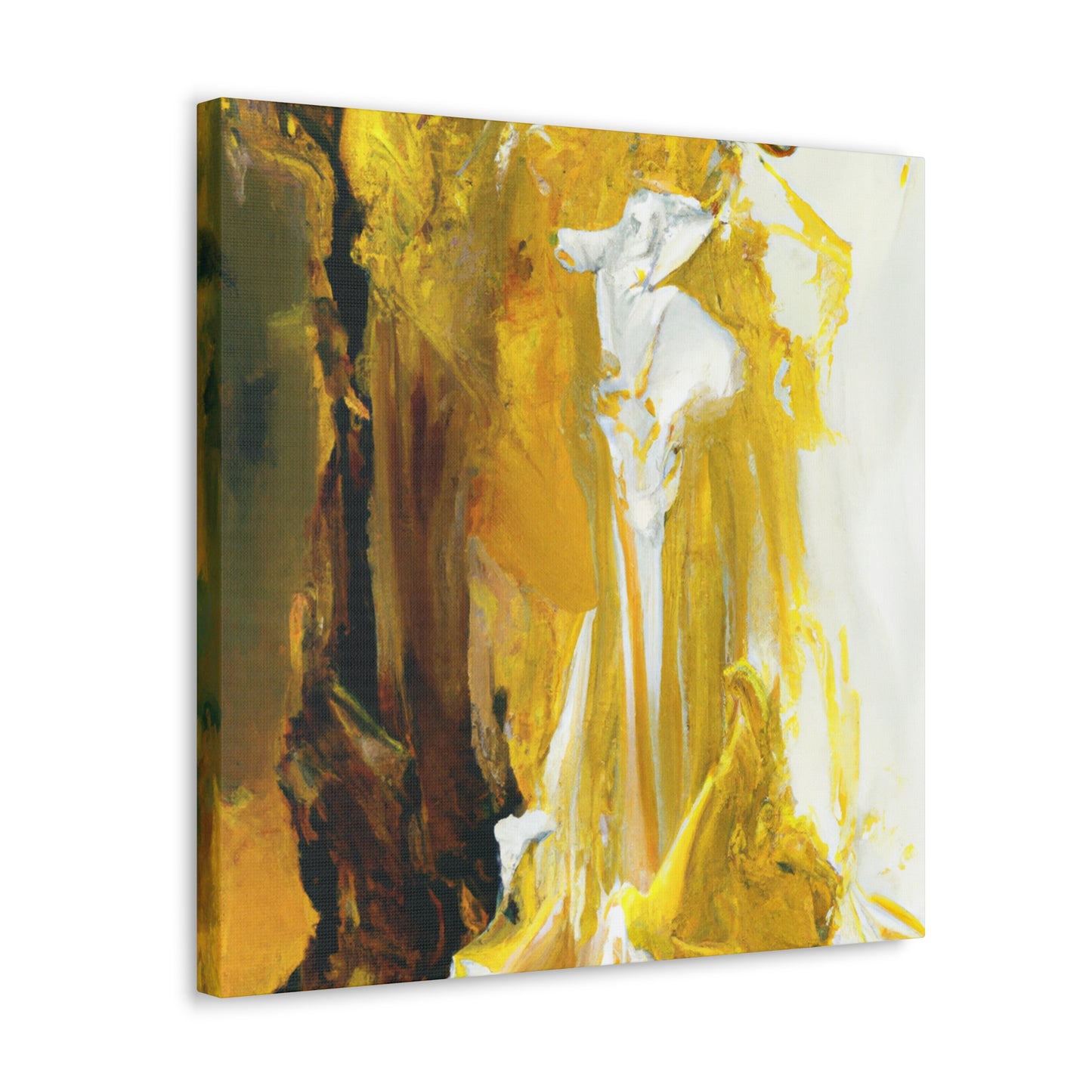 Gianna d'Oro: The Golden-Hearted Painter - Canvas