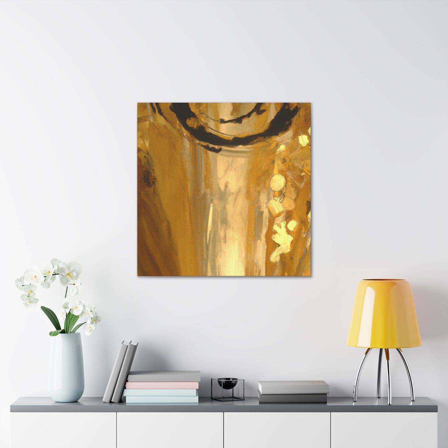 Carmen de la Fuente-Ricci, The Golden Artist - Canvas