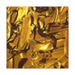 The Golden Grandeur of Queen Anne Thomasina - Canvas