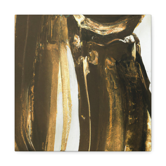 The Gilded Lady: Aurora Iris - Canvas