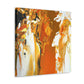 Glittering Gold Joysefiner - Canvas