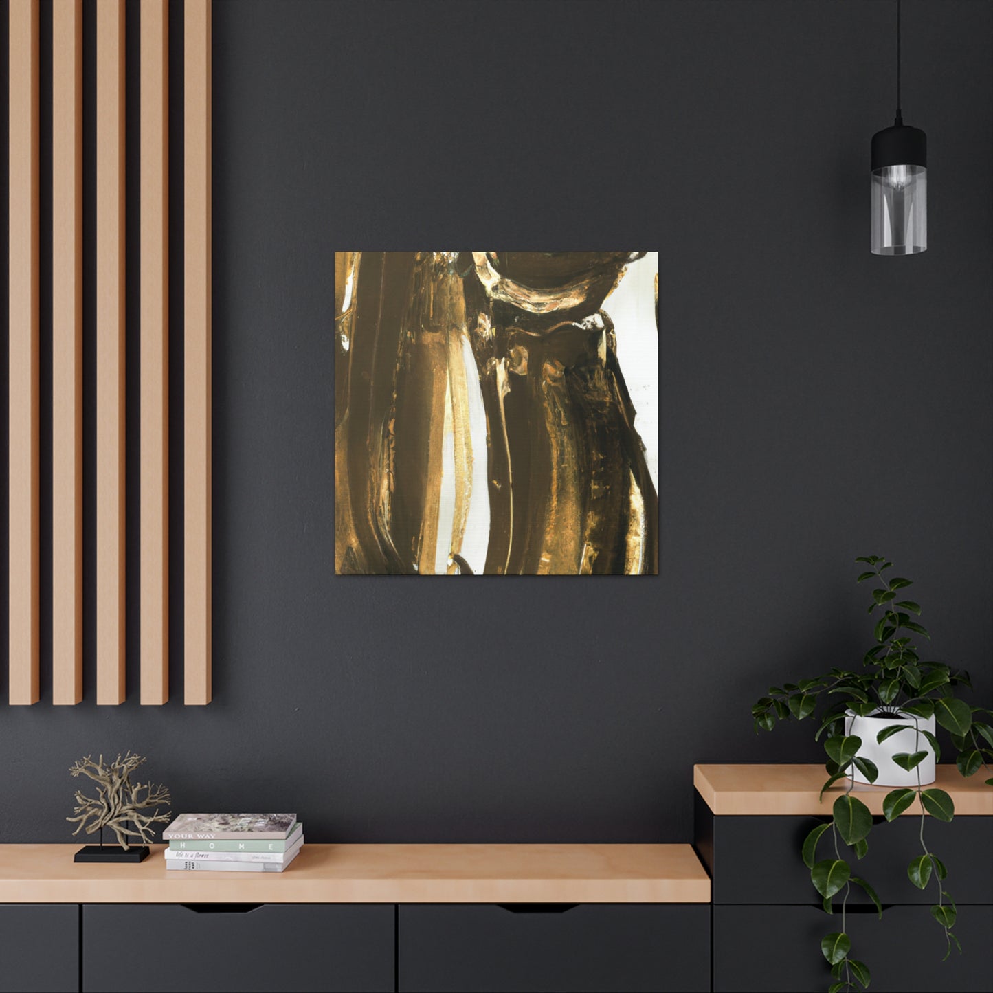 The Gilded Lady: Aurora Iris - Canvas