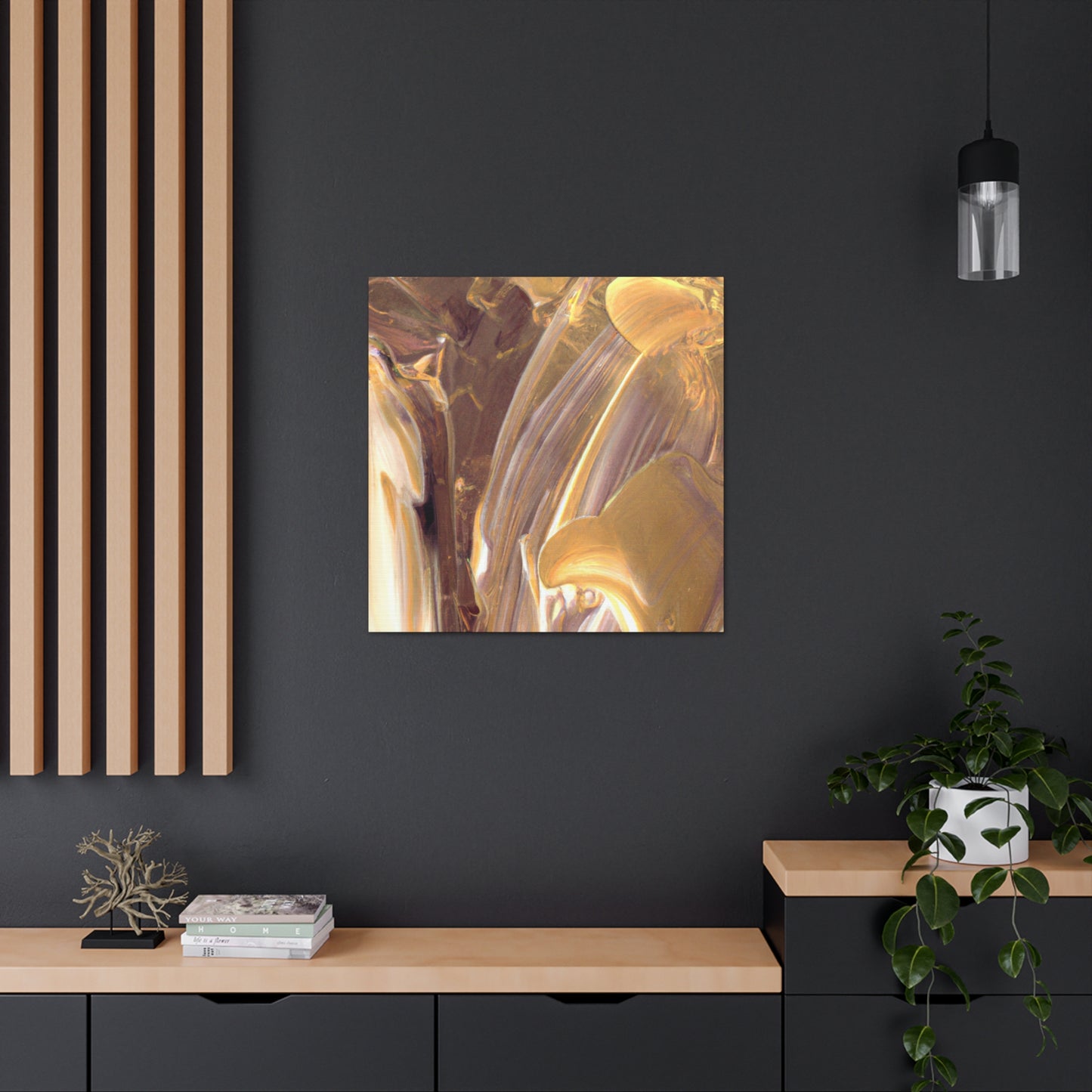 Aurum Janelle The Golden-Life Artist - Canvas