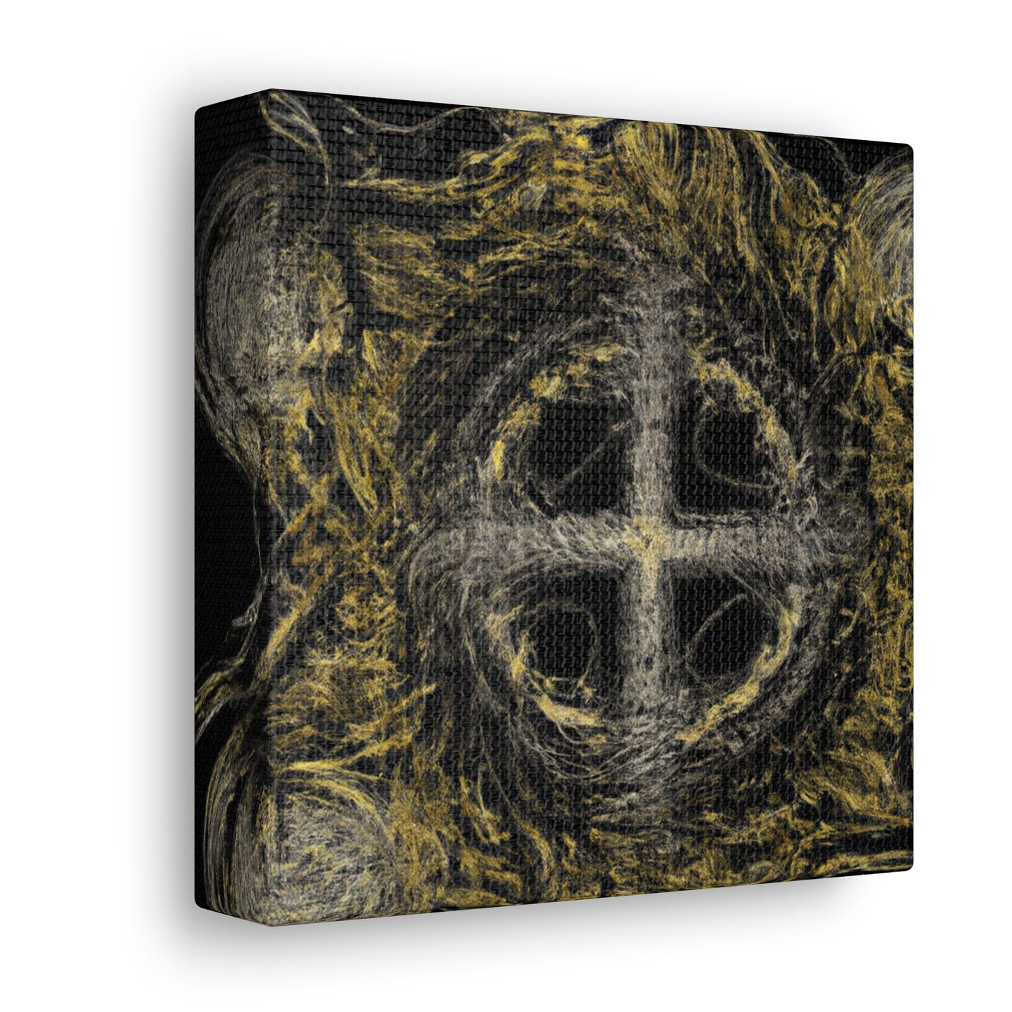 Francisco de Gothic Crosses - Canvas