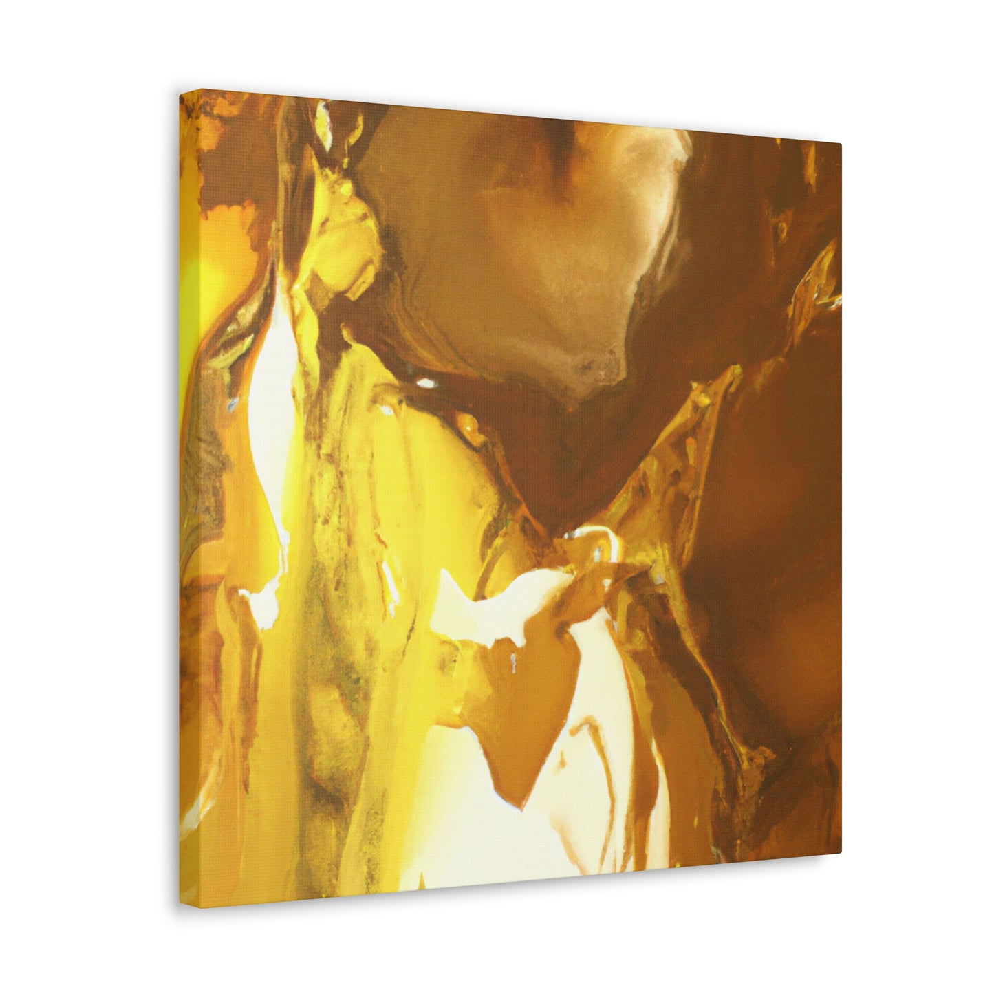 Golden Armandina (or Armandina, the Golden Artist) - Canvas