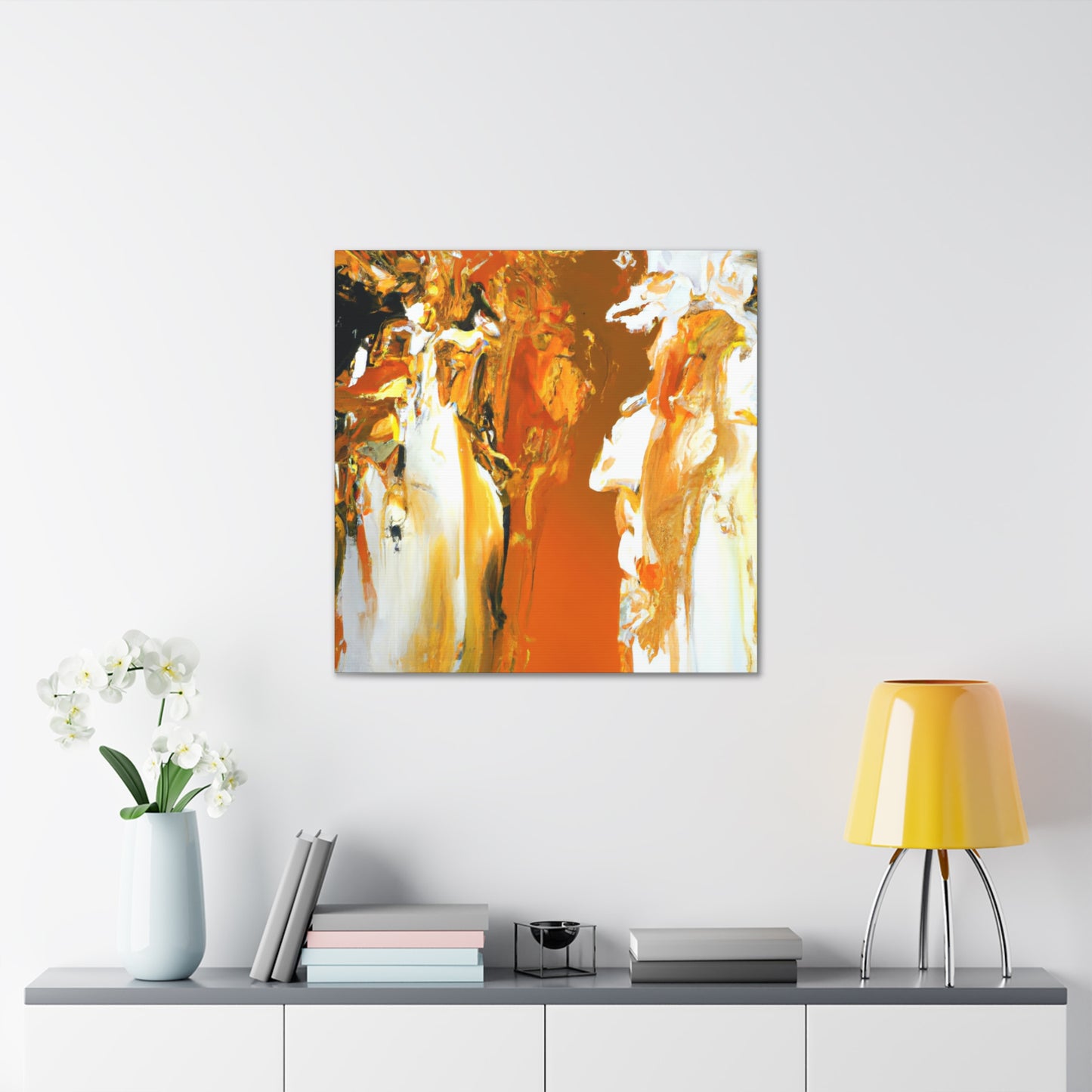 Glittering Gold Joysefiner - Canvas