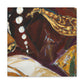 Eleanor de Bourgogne - The French Master of Golden Splendor - Canvas