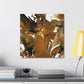 Golden Elegance by Gilda Heart - Canvas