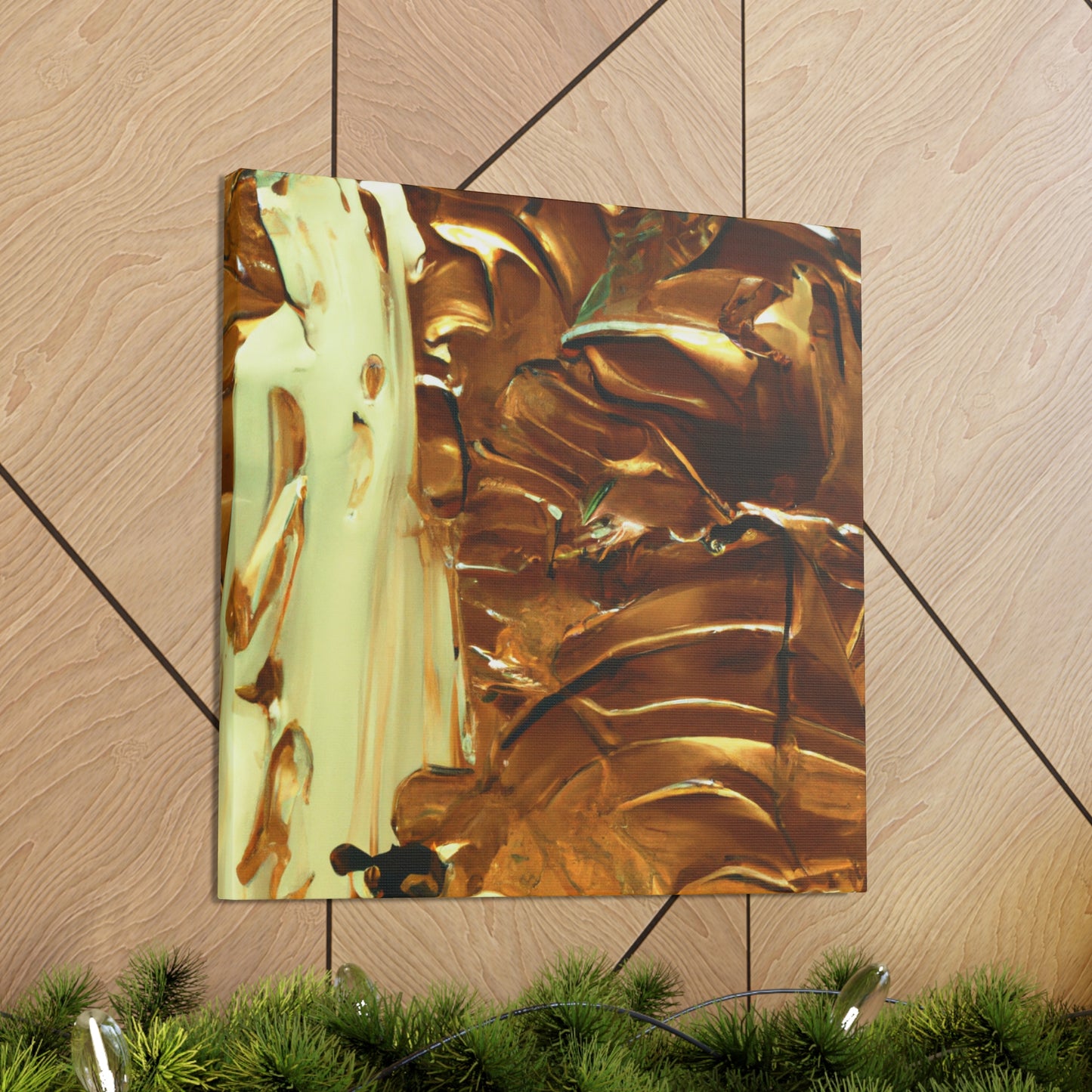 Ibrahim Brimstone "The Gold Luster" - Canvas