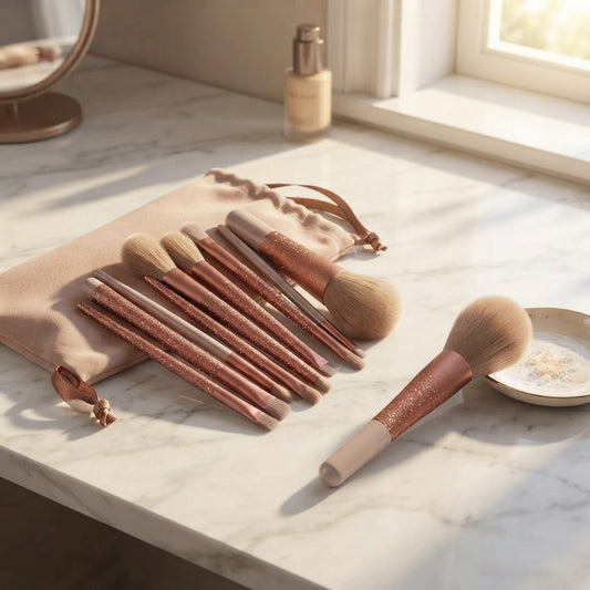 Soft Fluffy Makeup Brush Set